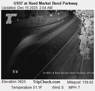 Bend: US97 at Reed Market - Parkway