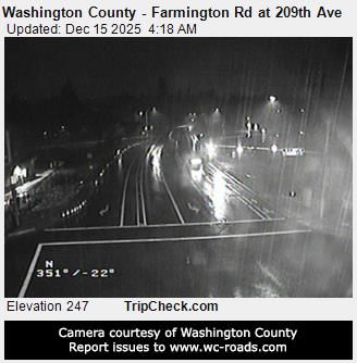 Durham: Washington County - Farmington Rd at 209th Ave