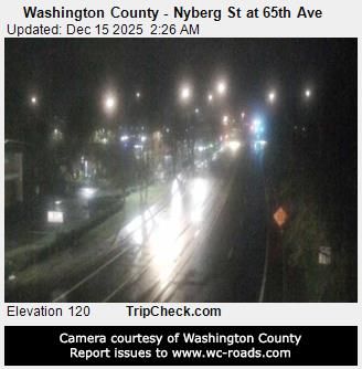 Rivergrove: Washington County - Nyberg St at 65th Ave