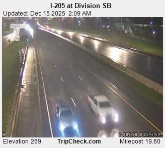 Rivergrove: I-205 at Division SB