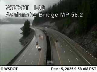 Hyak: I-90 at MP 58.2: Avalanche Bridge