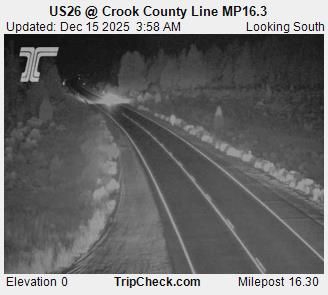 Prineville: US26 @ Crook County Line MP16.3