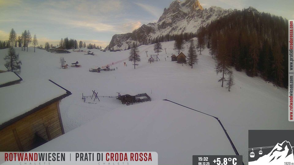 Sexten - Sesto › South-east: Rotwandwiesen Chalets