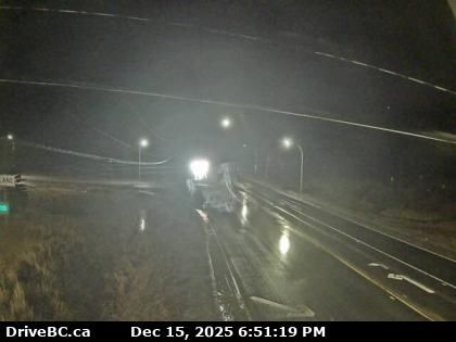 Sparwood › South-east: Highway 3 about 2 km west of the Alberta border at - Weigh Scale, looking southeast