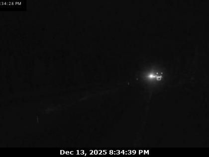 Banff › West: Highway 1 east of Sunshine Ski Hill overpass in Alberta, looking west