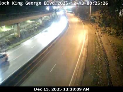Surrey: Bridgeview › West: Highway 99A (King George Boulevard) near 132 Street, looking west
