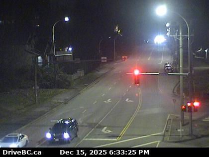 Surrey › West: 104 Avenue at Highway 17, looking westbound