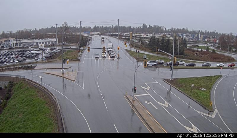 Pitt Meadows › South: Golden Ears Way at Highway 7 (Lougheed Highway), looking south