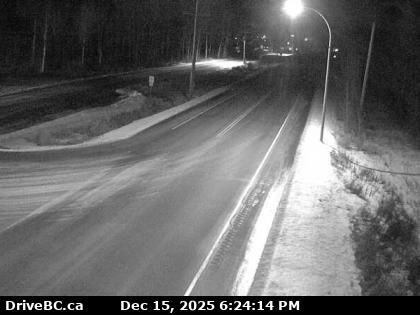 Fraser Lake › East: Highway 16 at Stella Road in - looking east