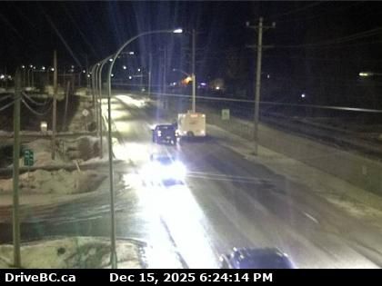 Fort St. James › South: Highway 27 at Hill Street/Greenview Drive in - looking south