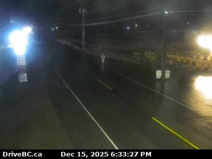 Keremeos › East: Highway 3 at - Bypass Road, looking east