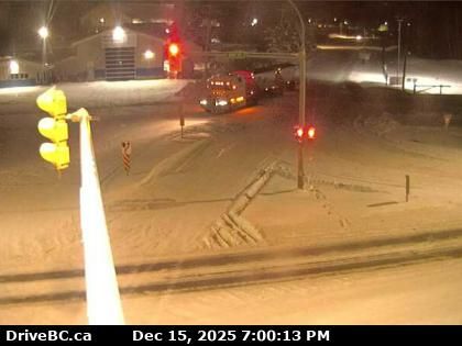 Taylor › East: Highway 97 at Pine Avenue in - looking east