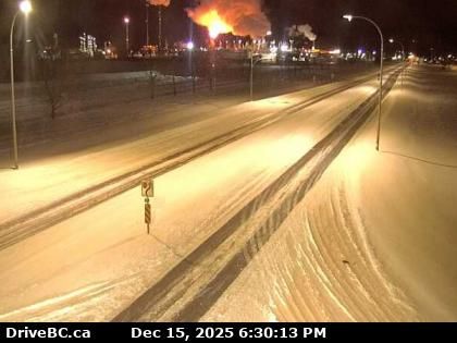 Taylor › South: Highway 97 at Pine Avenue in - looking south