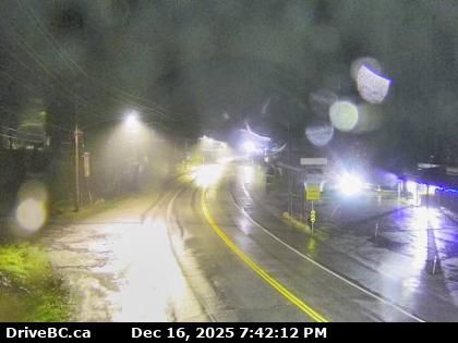 Area B › North: Highway 1 at Victoria Street in Yale, looking northbound