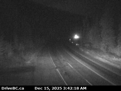 Salmon Arm › West: Highway 1 about 8 km southwest of Sicamous at Annis Pit, looking west