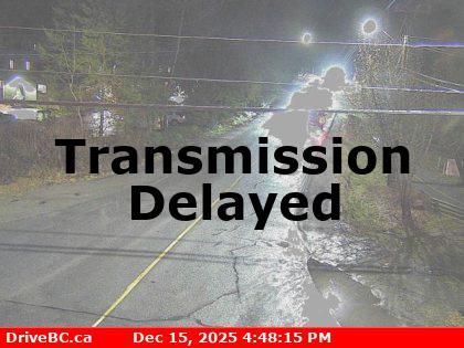 Whistler Resort Municipality: Alpine Meadows › West: Highway 99 at Alpine Way, looking west