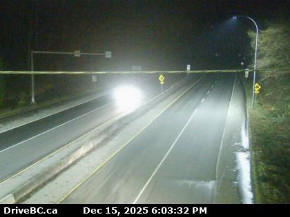 Gibsons › North-east: Highway 101 at top of - Bypass at Stewart Road, looking northeast