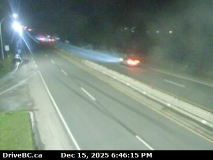 Area E › North: Highway 19 at the Nanoose Rest Area, looking north