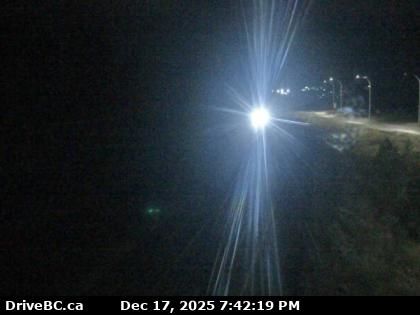 Monte Creek › North: Highway 97 at the - brake check, looking north