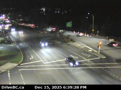 Saanich › West: Highway 1 at Tillicum Road, looking west