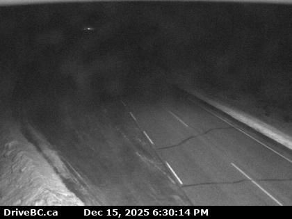 Burns Lake › South: Highway 35 near Martin Road between - and Francois Lake Northbank Ferry Landing, looking south