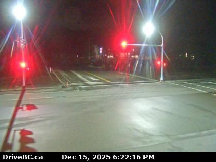 Area H › West: Highway 19 at Horne Lake Road, looking west