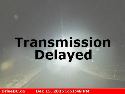 Alexis Creek › West: Highway 20 at Stum Lake Road in - looking west