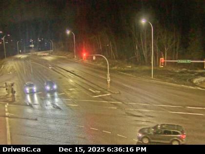 Prince George › North: Highway 97 at Highway 16 junction in - looking eastbound on Highway 16