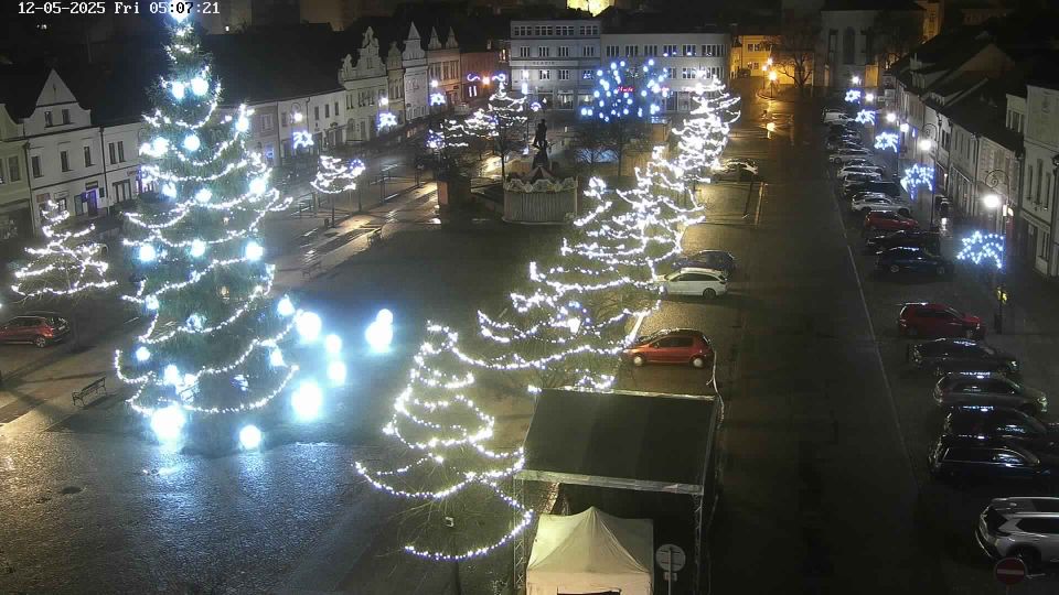 Beroun › South-west: Husovo náměstí