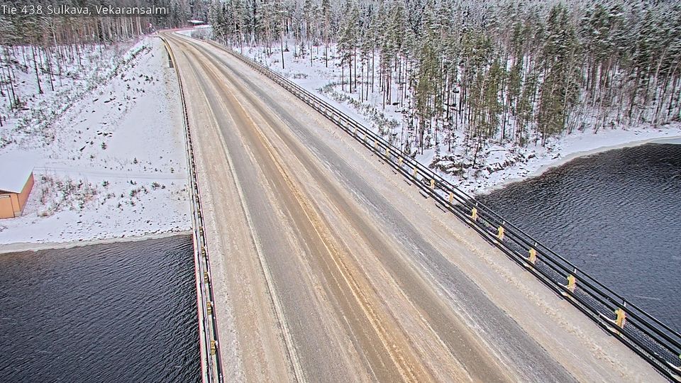 Sulkava: Tie 438 Tie 438 - Vekaransalmi - Sulkavalle