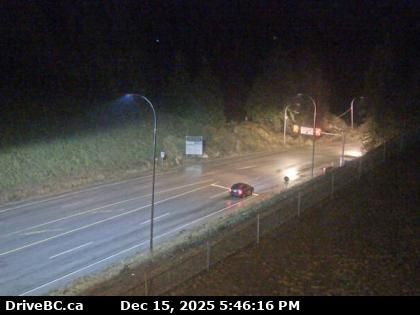Columbia-Shuswap Regional District › North: Highway 23 near the Upper Arrow Lake ferry landing at Galena Bay, looking at front of lineup