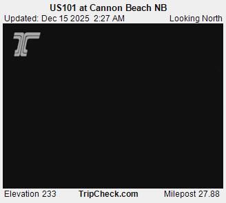 Cannon Beach: US101 at - NB