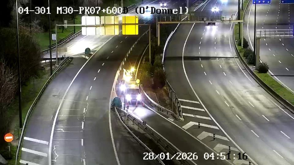 Madrid: M30 - PK07+600 D (O'DONNELL)