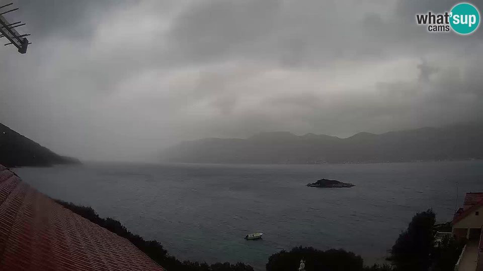 Smokvica: Live Korčula webcam - Tri Žala