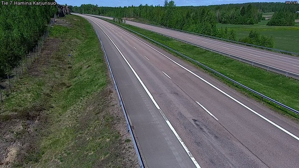 Hamina: Tie 7 - Karjusuo - Helsinki