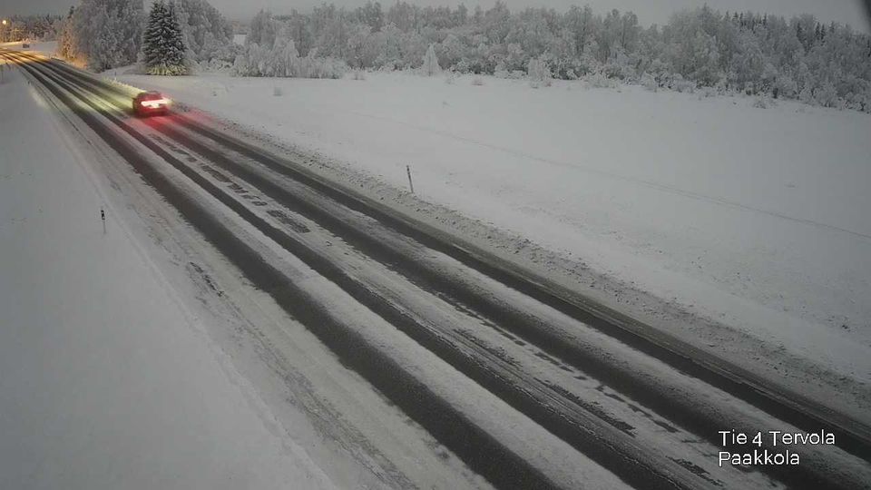 Tervola: Tie 4 - Paakkola - Rovaniemelle