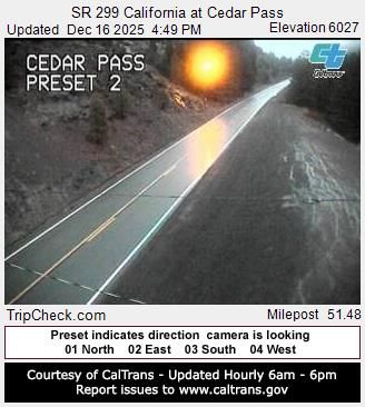 Modoc: SR 299 California at Cedar Pass