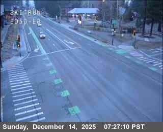 South Lake Tahoe › East: Hwy 50 at Ski Run