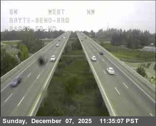 Sacramento: Hwy 80 at Bryte Bend