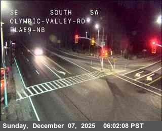 Olympic Valley › North: Hwy 89 at