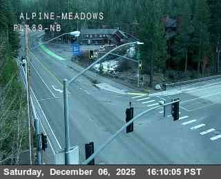 Tahoe City: Hwy 89 at Alpine Meadows