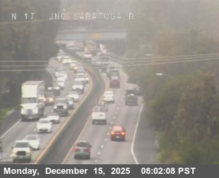 lɒs ˈɡɑːtəs › North: TVC01 - SR-17 : Saratoga Road