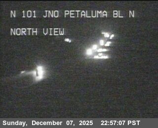 Petaluma: East Petaluma › North: TV144 - US-101 : North Of Petaluma Blvd
