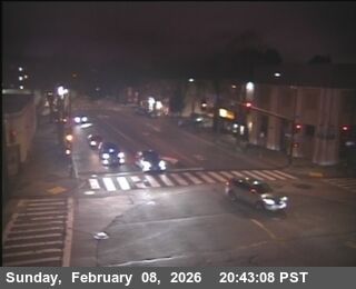 Berkeley: West Berkeley › North: T253W - SR-123 : University Avenue - Looking West