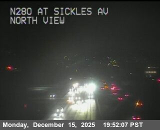 San Francisco: Ocean View › North: TV323 - I-280 : At Sickles Av