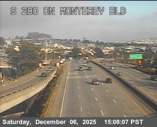 San Francisco › South: TV320 - I-280 : On Monterey Bl