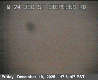 Orinda › West: TV609 - SR-24 : W24 JEO St Stephens Drive OC