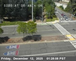 Cupertino › South: TVB93 - I-280 : S280 at De Anza OR