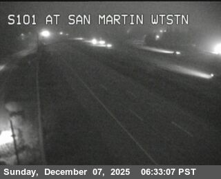 Gilroy › South: TVB66 - US-101 : SAN MARTIN WEIGHT STATION