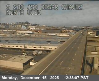 San Francisco › South: TV326 - I-280 : Just south of Cesar Chavez